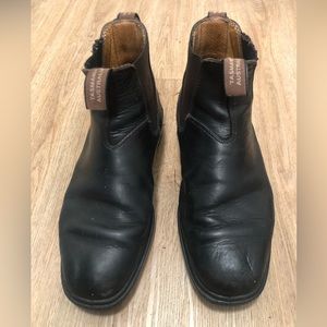 Blundstone brown leather